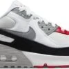 Nike Air Max 90 LTR GS Wit / Rood / Grijs - Sneaker - CD6864-019 - Maat 38 -Casio Verkoop 1200x600 12