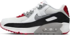 Nike Air Max 90 LTR GS Wit / Rood / Grijs - Sneaker - CD6864-019 - Maat 38 -Casio Verkoop 1200x600 13