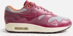 Nike Air Max 1 X Patta Waves 'Rush Maroon' Maat 40