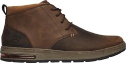 Skechers Evenston-Renli Heren Veterschoenen - Dark Brown - Maat 43