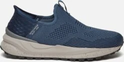 Skechers Bogdin Instappers Blauw Textiel - Heren - Maat 47