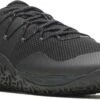 MERRELL Trail Glove 7 Trailrunningschoenen - Black / Black - Heren - EU 46.5