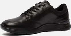 ECCO Irving Leren Heren Veterschoenen - Zwart - Maat 43 - Uitneembare Zool -Casio Verkoop 1200x608 12