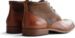 DenBroeck Thames St. Suède/Leather - Nette Halfhoge Veterschoen - Cognac -Casio Verkoop 1200x609 5