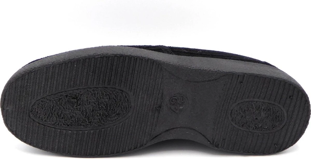 Neles Heren Pantoffel 3204 Zwart - Maat 49 5 Neles Heren Pantoffel 3204 Zwart - Maat 49 - Afbeelding 3