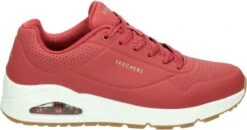 Skechers Uno Stand On Air Heren Sneakers - Rood - Maat 43