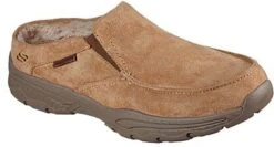 Skechers Creston Fernley Pantoffels Tan