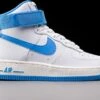 Nike Air Force 1 High OG QS University Blue (Women's) DX3805-100 Maat 39 BLAUW Schoenen