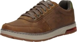 Skechers Evenston-Fanton Heren Veterschoenen - Dark Brown - Maat 44 -Casio Verkoop 1200x653 8