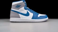 Nike Air Jordan 1 Retro High OG True Blue DZ5485-410 Maat 43 BLAUW Schoenen -Casio Verkoop 1200x664 1