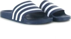 Adidas Adilette Heren Slippers - Adiblue/White/Adi Blue - Maat 46 -Casio Verkoop 1200x666 5