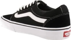 Vans Ward Suede Canvas Heren Sneakers - Black/White - Maat 43 -Casio Verkoop 1200x674 2