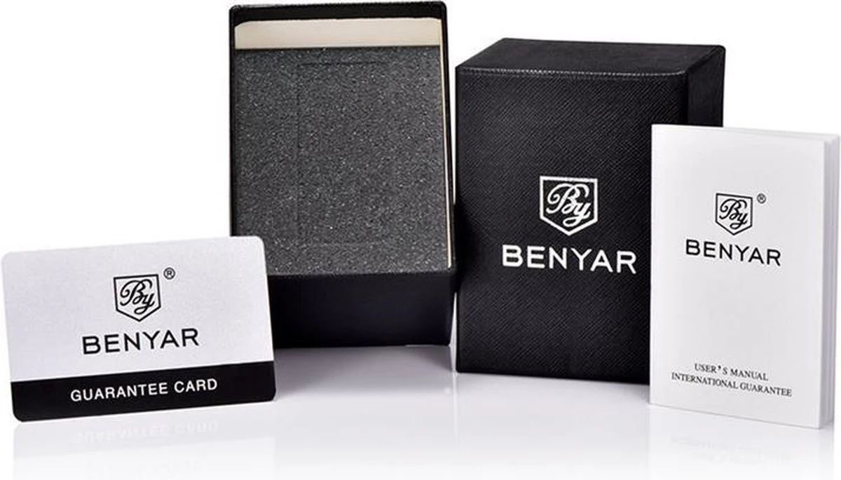 Aviator Horloge – Chronograaf – Suède Lederen Band 7 Aviator Horloge – Chronograaf – Suède Lederen Band - Afbeelding 5