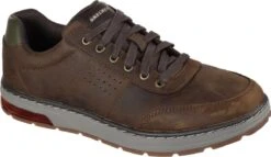 Skechers Evenston-Fanton Heren Veterschoenen - Dark Brown - Maat 44 -Casio Verkoop 1200x693 4