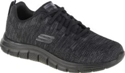 Skechers Track - Front Runner 232298-BBK, Mannen, Zwart, Trainingschoenen, Maat: 47,5