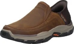 Skechers Respected Slip-ins Heren Sneaker - Cognac - Maat 47,5 -Casio Verkoop 1200x708 1