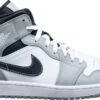 Nike Air Jordan 1 Mid Light Smoke Grey Anthracite 554724-078 Maat 42 Grijs Schoenen -Casio Verkoop 1200x711 2