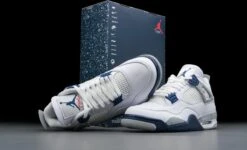 Nike Air Jordan 4 Retro Midnight Navy DH6927-140 Maat 43 Kleur Als Op Foto Schoenen -Casio Verkoop 1200x729 5