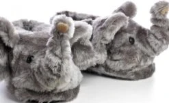 Merkloos Dieren Olifant Pantoffels/sloffen Voor Volwassenen - Grijs - Maat 45/47 -Casio Verkoop 1200x735