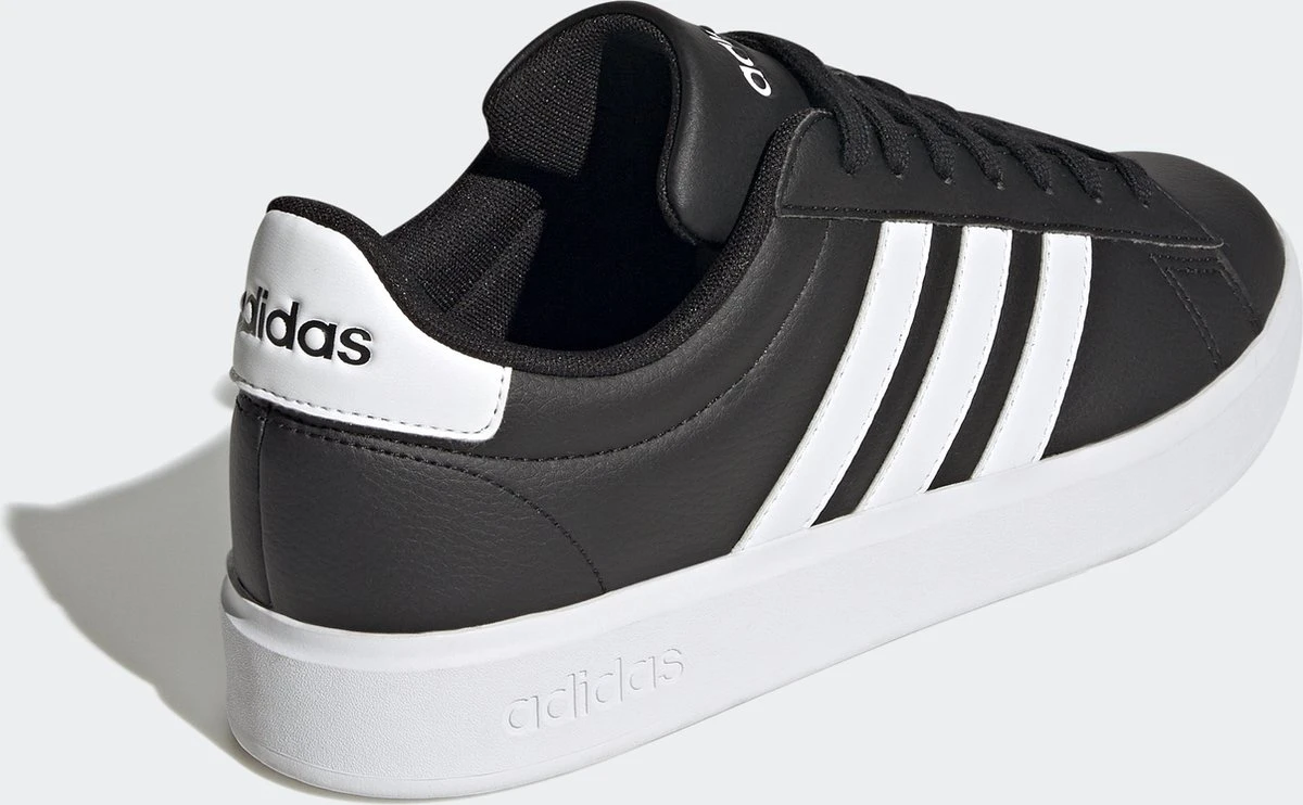 Adidas Sportswear Grand Court Cloudfoam Lifestyle Court Comfort Schoenen - Unisex - Zwart - 44 2/3 5 Adidas Sportswear Grand Court Cloudfoam Lifestyle Court Comfort Schoenen - Unisex - Zwart - 44 2/3 - Afbeelding 3