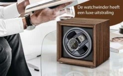 Olvy Watchwinder Hout - Horloge Opwinder - Automatische Horloge Winder - Horlogebox -Casio Verkoop 1200x742