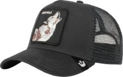 Goorin Bros Heren The Lone Wolf Trucker Cap Zwart Maat ONE SIZE -Casio Verkoop 1200x753 1