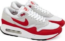Nike Air Max 1 | 86 OG | Big Bubble | DO9844-100 | White / University Red | Maat 43 | Mens US 9.5 | Women US 11 | UK 8.5 -Casio Verkoop 1200x761 4