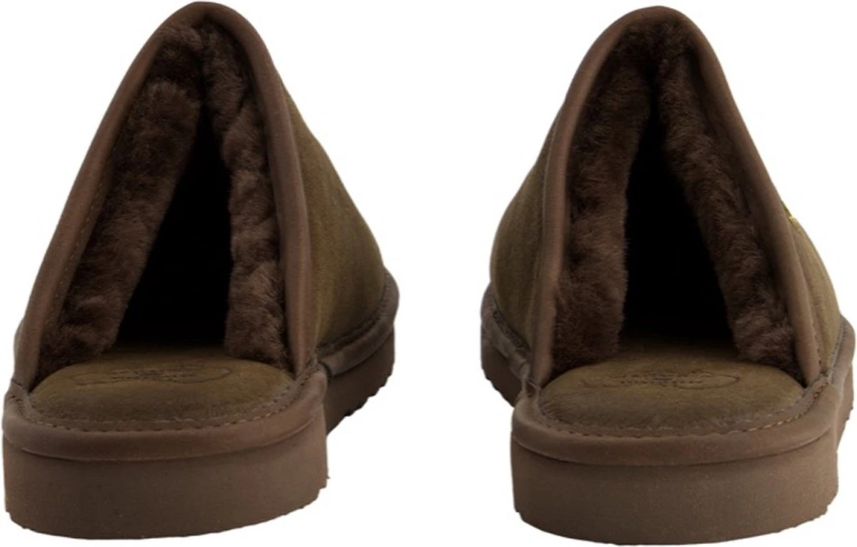Warmbat Barron Suede Heren Pantoffels - Brown - Maat 43 5 Warmbat Barron Suede Heren Pantoffels - Brown - Maat 43 - Afbeelding 3