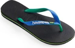 Havaianas Brasil Mix Unisex Slippers - Zwart/Groen/Blauw - Maat 41/42 -Casio Verkoop 1200x766 4
