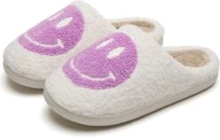 JAXY Smiley Slippers - Smiley Pantoffels - Pantoffels - Smiley Sloffen - Pantoffels Dames En Heren - Sloffen - Sloffen Dames En Heren - Maat 40-41 - Paars -Casio Verkoop 1200x769 10