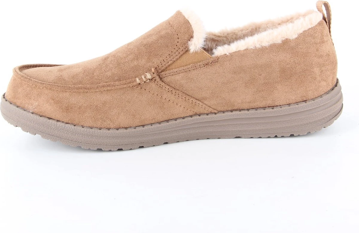 Skechers Melson Heren Pantoffel - Cognac - Maat 44 5 Skechers Melson Heren Pantoffel - Cognac - Maat 44 - Afbeelding 3