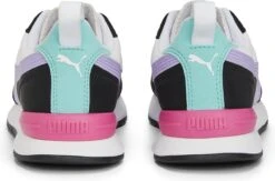 PUMA R78 Unisex Sneakers - White/VividViolet/Black/GlowingPink - Maat 41 -Casio Verkoop 1200x792 2