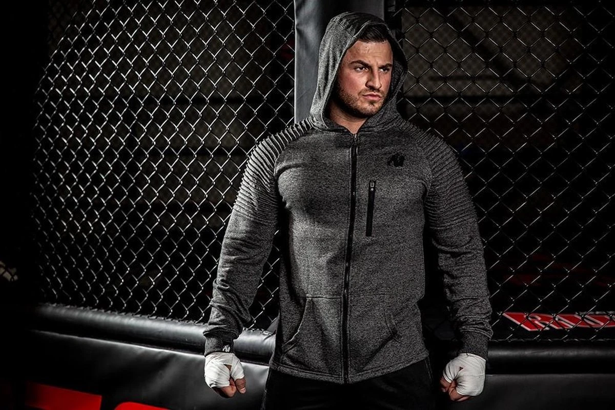 Gorilla Wear Delta Hoodie - Legergroen - L 9 Gorilla Wear Delta Hoodie - Legergroen - L - Afbeelding 7