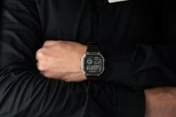 Casio Casio Collection AE-1200WH-1CVEF Horloge - Kunststof - Zwart - Ø 40 Mm -Casio Verkoop 1200x800 24