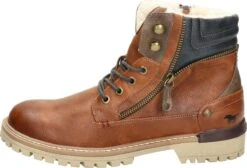 Mustang Heren Veterboot - Cognac - Maat 43 -Casio Verkoop 1200x816 1