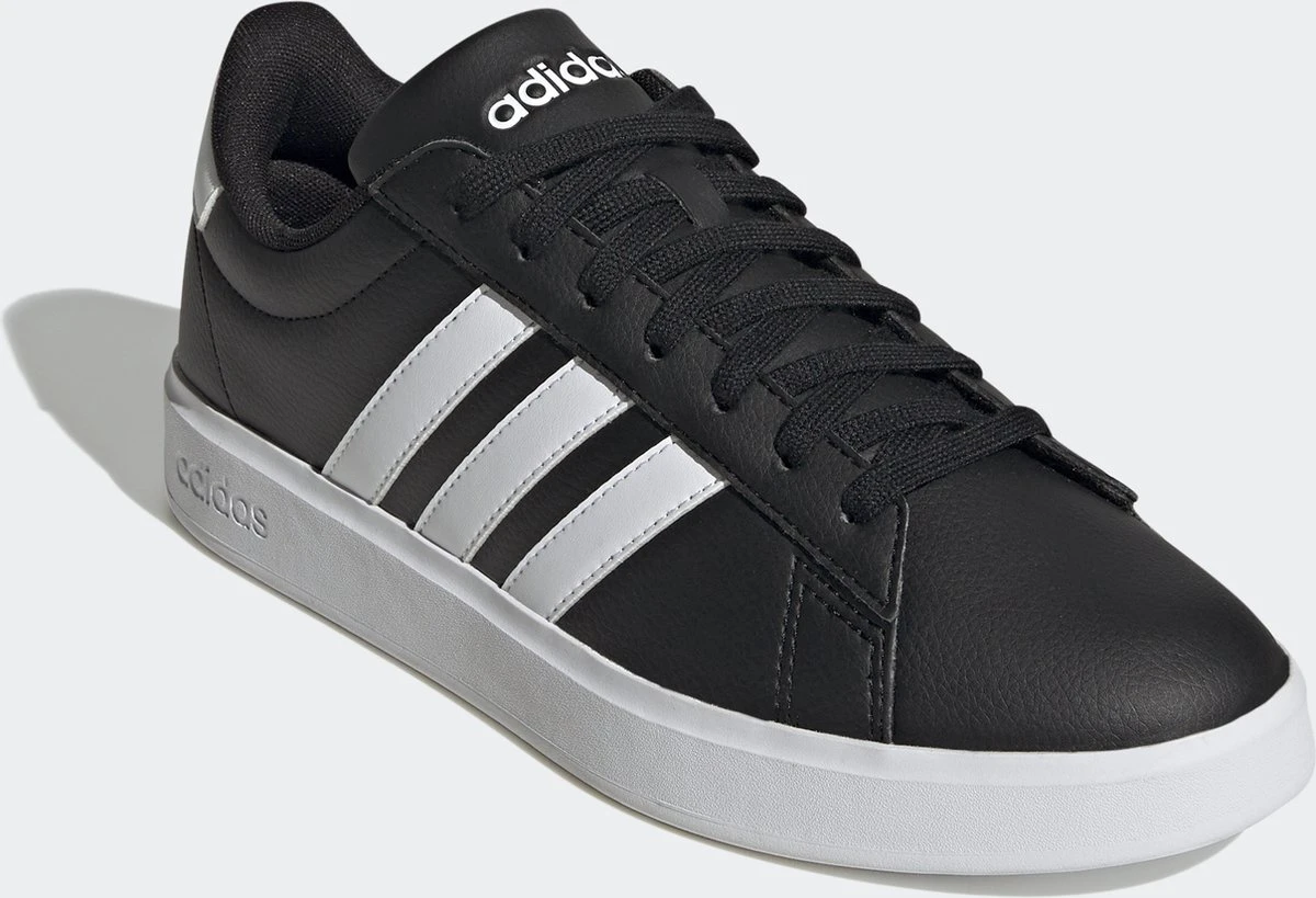 Adidas Sportswear Grand Court Cloudfoam Lifestyle Court Comfort Schoenen - Unisex - Zwart - 44 2/3 8 Adidas Sportswear Grand Court Cloudfoam Lifestyle Court Comfort Schoenen - Unisex - Zwart - 44 2/3 - Afbeelding 6