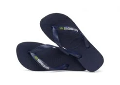 Havaianas Brasil Logo Unisex Slippers - Navy Blue - Maat 45/46 -Casio Verkoop 1200x857 4