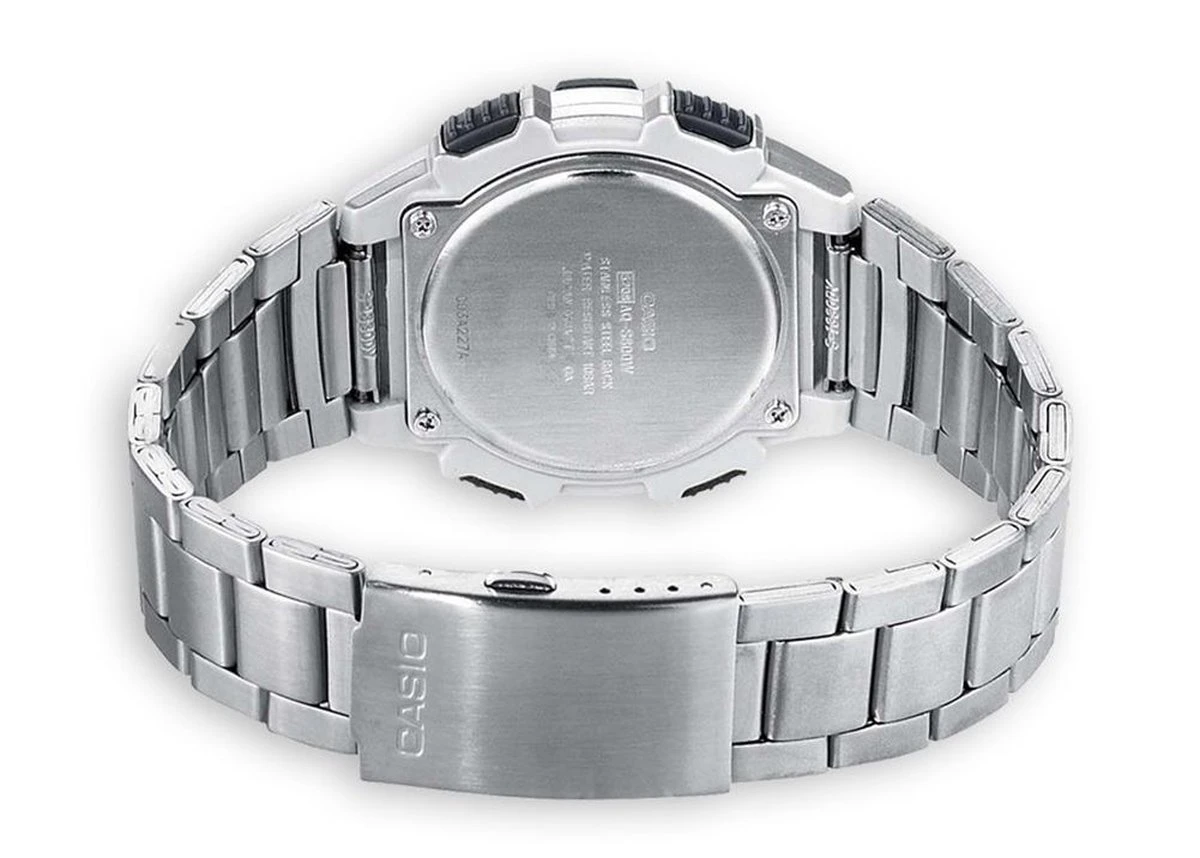 Casio Collection AQ-S800WD-1EVEF Herenhorloge 42 Mm - Zilverkleurig 4 Casio Collection AQ-S800WD-1EVEF Herenhorloge 42 Mm - Zilverkleurig - Afbeelding 2