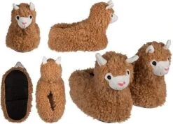 Merkloos MikaMax Alpaca Sloffen / Lama Sloffen - Dieren Pantoffels - Super Zacht - Houd Je Voeten Heerlijk Warm - One Size Fits All (36 T/m 41) -Casio Verkoop 1200x867 1