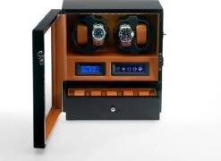 Horlogeopwinder, Watchwinder, Horloge Winder Box Voor 4 Automatische Uurwerken