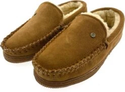 Warmbat Grizzly Heren Sloffen - Cognac -Casio Verkoop 1200x881 2