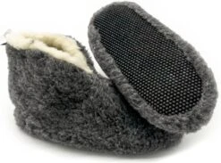 Merino Wollen Sloffen - Heren Sloffen - Antislip - Maat 45 / 46 - Grijs -Casio Verkoop 1200x890 3