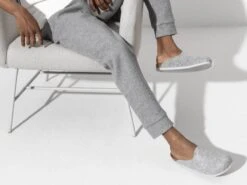 Birkenstock Amsterdam Light Gray Narrow VEG Felt Wooly Home Unisex Pantoffels - Lichtgrijs - Maat 40 -Casio Verkoop 1200x899 8