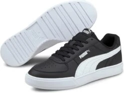PUMA Caven Unisex Sneakers - Black/White - Maat 43