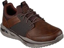 Skechers Arch Fit Orvan Sneaker - Mannen - Bruin/Cognac - Maat 43 -Casio Verkoop 1200x907 4