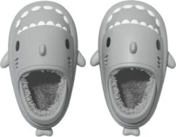 JAXY Haai Slippers - Shark Slides - Shark Slippers - Pantoffels Dames En Heren - Sloffen Jongens En Meisjes - Maat 40-41 - Grijs -Casio Verkoop 1200x933 2