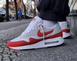 Nike Air Max 1 | 86 OG | Big Bubble | DO9844-100 | White / University Red | Maat 43 | Mens US 9.5 | Women US 11 | UK 8.5 -Casio Verkoop 1200x956 2
