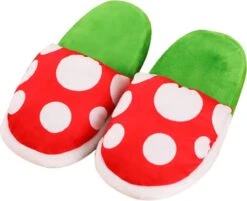 Piranha Pluche Pantoffels Mario Super Bross 30cm