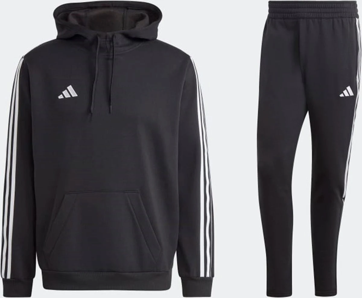 Adidas - Tiro23 - Joggingpak - Zwart/wit 3 Adidas - Tiro23 - Joggingpak - Zwart/wit