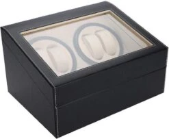 Luxe Leren 2-in-1 Automatische Horloge Box - Voor 4 Automatische Horloges + 6 Voor Opslag - Opbergbox Watchwinder - Horloge Opwinder - Horlogebox - Watch Winder 15 Luxe Leren 2-in-1 Automatische Horloge Box - Voor 4 Automatische Horloges + 6 Voor Opslag - Opbergbox Watchwinder - Horloge Opwinder - Horlogebox - Watch Winder -Casio Verkoop 1200x988